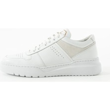 Güvener Güvener Libero Beyaz Deri Erkek Sneaker