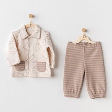 Andywawa Erkek Bebek Takım 2'li Set Bear Time AC25188
