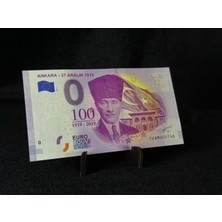 Darphane Atatürk Kongre Serisi  Hatıra Para Souvenir 0 Euro Para Seti (5 Adet) Hepsi Aynı Seri Numara Set Çil