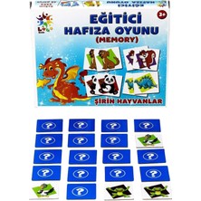 Kornea Store Laço Puzzle LC022 Eğitici Hafıza Oyunu Şirin Hayvanlar