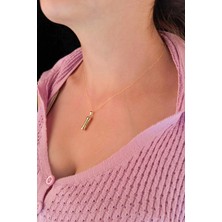 Fiyonk Kuyumculuk 14 Ayar Altın Hayalet Zincir Cevşen Uçlu Kolye