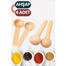 Kornea Store Transformacion Baharat Kaşığı 7 cm Mini Doğal Ahşap El Yapımı 715600