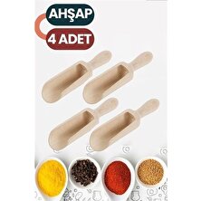 Kornea Store Transformacion Baharat Kaşığı 8 cm Mini Doğal Ahşap El Yapımı 715599