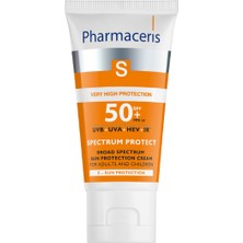 Pharmaceris Çocuk ve Yetişkinler Için Güneşkoruyucu Krem 50+Spf 50 ml