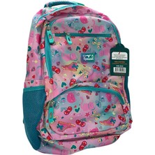 Relaxion Üçlü Set Çanta (Çanta-Beslenme-Kalemlik)-Kiraz