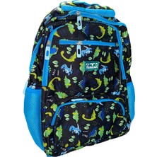 Relaxion Üçlü Set Çanta (Çanta-Beslenme-Kalemlik)-Dinazor