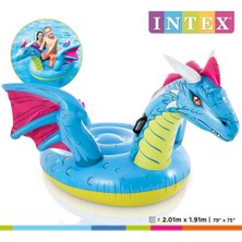 Intex  Dragon Erjderha Binici Ada 201 x 191 cm