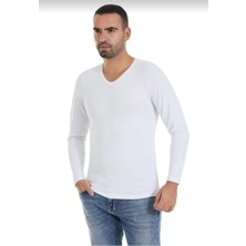 Yıldız 340 Erkek Modal V Yaka Uzun Kol Atlet 3 Adet