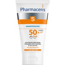 Pharmaceris Bebekler Için Güneş Koruyucu Yüz ve Vücut Kremi  Spf 50+ (125 Ml)