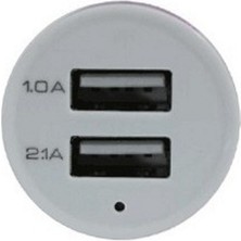 Kornea Store Çift USB Girişli 2.1 Amp Araç Çakmak Soketi