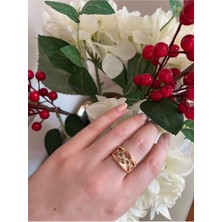 Xuping Jewelry Rose Gold Taşlı Yüzük