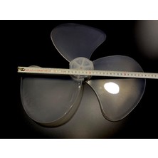 CVS DN 91001 Modele Uyumlu Vantilatör Pervanesi 3 kanat 16inç 36cm Yumuşak Esnek