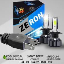 Peugeot 207 1996-2011 Kısa Far Uyumlu Şimşek Etkili LED Xenon Pro Series H7