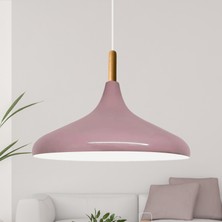 Bamyum Champion Ahşap Tekli Avize Sarkıt Salon Mutfak Cafe Butik Lamba Aydınlatma Avizeler