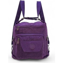 Baginn Fonksiyonel Kullanım Kadın Sırt ve Omuz Çantası Çapraz Askılı Bayan Çanta 30*30 cm