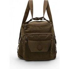 Baginn Fonksiyonel Kullanım Kadın Sırt ve Omuz Çantası Çapraz Askılı Bayan Çanta 30*30 cm