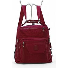 Baginn Fonksiyonel Kullanım Kadın Sırt ve Omuz Çantası Çapraz Askılı Bayan Çanta 30*30 cm