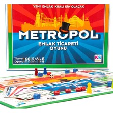 Ks Puzzle T127 Ks, Metropol - Emlak Ticaret Oyunu