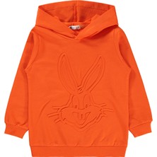 Bugs Bunny Erkek Çocuk Sweatshirt 2-5 Yaş Oranj