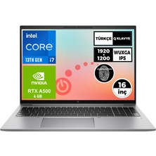 Hp Mws Zbook Fırefly G10 I7-1355U 64GB 512GB SSD W11P 4gb A500 16' Wuxga Iş Istasyonu 866H2EA 3