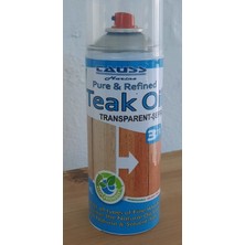 Tauss Marine Teak Oıl / Transparent Spray (Solventsiz Şeffaf Tik Yağı) 400 ml