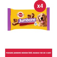 Pedigree Jumbone Sığır Etli Ödül Maması 180 G 4x