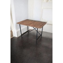 Pimango Orlando Metal Ayaklı Çalışma Ofis Bilgisayar Masası Ahşap Masa 70 x 110 cm