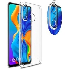 Adige Huawei P30 Lite Kılıf Kamera Korumalı Süper Silikon