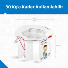 Guqqo [3 Adet] Karton Kullan-At Lazımlık, Portatif Bebek Tuvalet ( 6 Adet Lazımlık Poşeti Hediye )