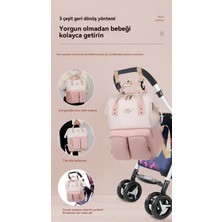 Janjonstar Yeni Yüksek Kapasitet Annem Çantası Çok Çalışan Anne ve Bebek Çantası (Yurt Dışından)
