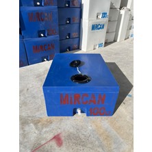 Mircan 100 Litre Mavi Su Deposu Karavan Bidonu Model 2