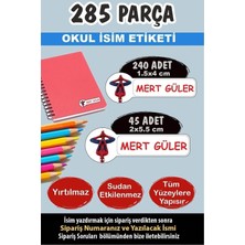Kt Grup Okul Etiketi Kalem Defter Etiketi Özel Isim Yazılabilen Etiket Spiderman - 285 Parça