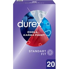 Durex Klasik Kondom 16 Lı Ve Durex Chill Karma Prezervatif 20 Li