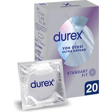 Durex Klasik Kondom 16 Lı Ve Durex Yok Ötesi Ultra Kaygan 20 Li