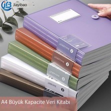 Jonasenswj 80 Sayfalık Klasör Şeffaf Gevşek Yapraklı Iç Sayfa A4 Dosya Çantası (Yurt Dışından)