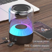 Jonasenswj Bluetooth Hoparlör Renkli Subwoofer Renkli Ses (Yurt Dışından)