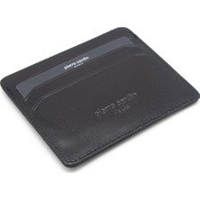 Pierre Cardin Siyah Unisex Deri Kartlık 046A55