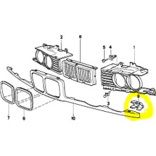 Yyo Bmw E34 Bıyık Sacı Tutucusu - Braketi 51131978152 / 51131978151