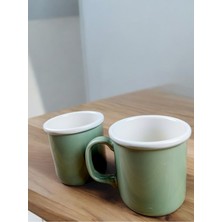 Qtahya Home Tall Mug Kupa Fincan Porselen 2 Parça