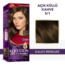 Intense Saç Boyası 5/1 Ekstra Küllü Kahve - Salon Kalitesi