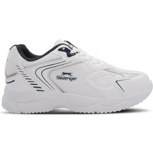 Slazenger ORNELLA Erkek Sneaker Koşu & Yürüyüş Ayakkabısı Beyaz / Lacivert