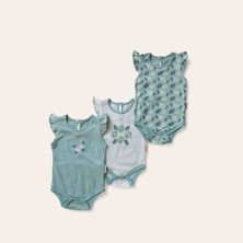 Heyy Baby Kız Bebek Çıtçıtlı Body 3'lü