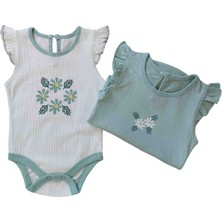 Heyy Baby Kız Bebek Çıtçıtlı Body 3'lü