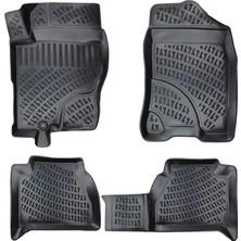 Mega Oto Market Rizline 3D Oto Paspas Siyah Renk Nissan Navara 2005 - 2013 ile Uyumlu