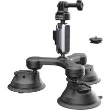 Pgytech Caplock Three-Arm Suction Mount