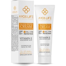 Ayos Life Leke Karşıtı Yüksek Korumalı Yüz ve Vücut Güneş Kremi 100 ml