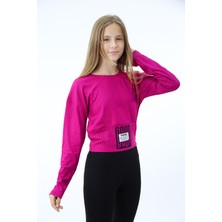 Toontoy Kız Çocuk Baskılı Sweatshirt