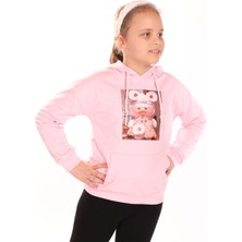 Toontoy Kız Çocuk Baskılı Sweatshirt