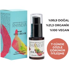 Rhaneva No Age Göz Kremi, Organik ve Vegan Sertifikalı, 15 ml