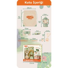 Learning Fun 5 Parça Işıklı  Kamp Eşyaları Seti Oyuncak Çocuk Oyun Seti